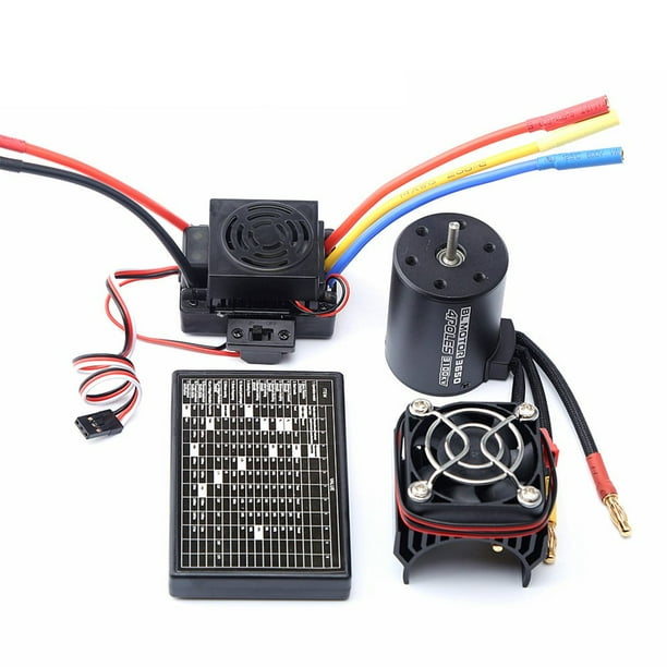 3650 3100KV/3900KV/4300KV Brushless Motor ESC Combo for 1:10 RC Car Boat 3650 3100KV/3900KV/4300KV Brushless Motor ESC Combo for 1:10 RC Car Boat